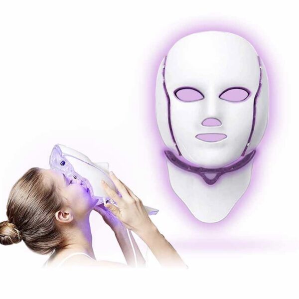 ماسک ال ای دی صورت و گردن