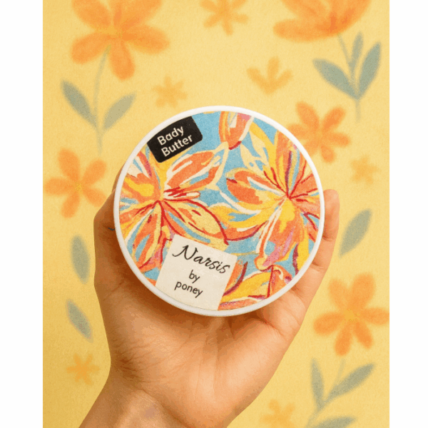 کره بدن نارسیس پودری 🌸